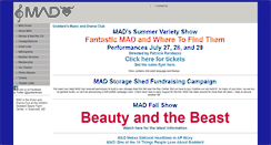 Desktop Screenshot of madtheater.org